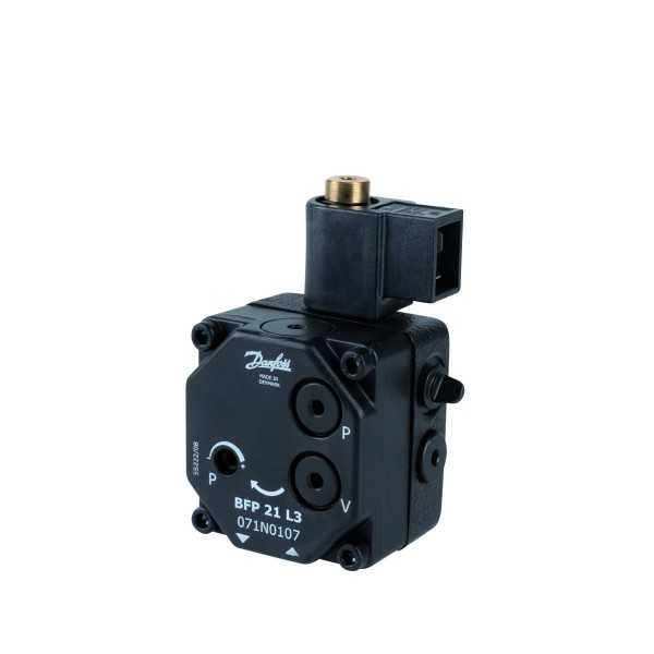 Pompe fioul Danfoss BFP 21 L3 avec 1 sortie gicleur à droite