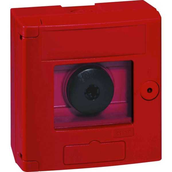 Boitier rouge déclencheur