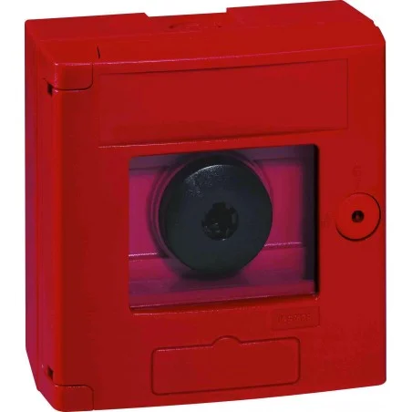 Boitier rouge déclencheur