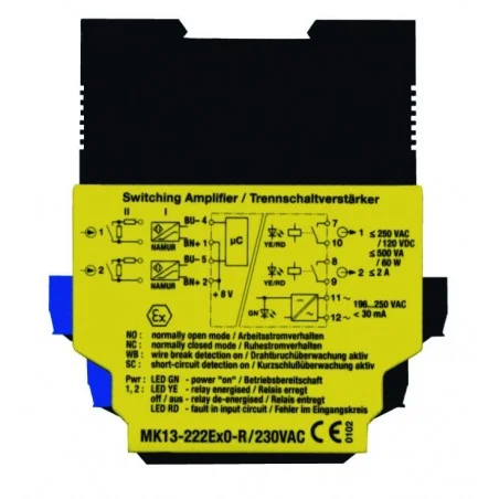 Régulateur de niveau à sécurité intrinsèque pour zone ATEX EA31M