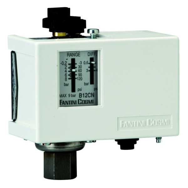 Pressostat de réglage B12CN -0,2-8 bar
