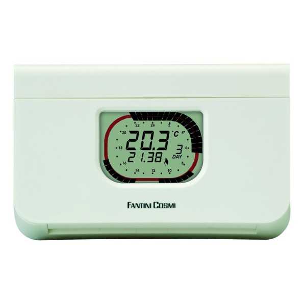 Hebdomadaire avec bouton réglage C67 blanc