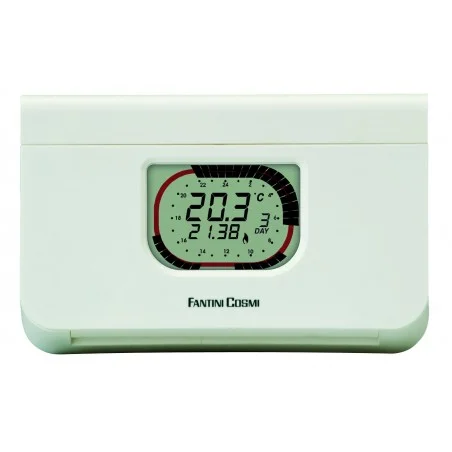 Hebdomadaire avec bouton réglage C67 blanc