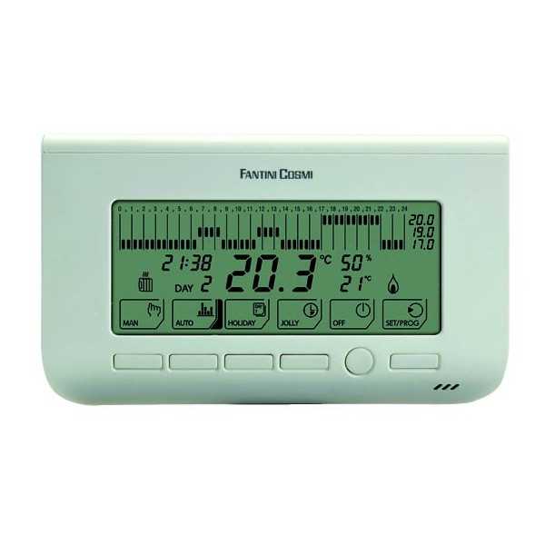 Thermostat d\'ambiance programmable CH150 Blanc
