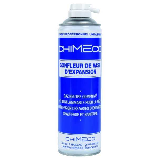 Aérosol gonfleur de vase d'expansion
