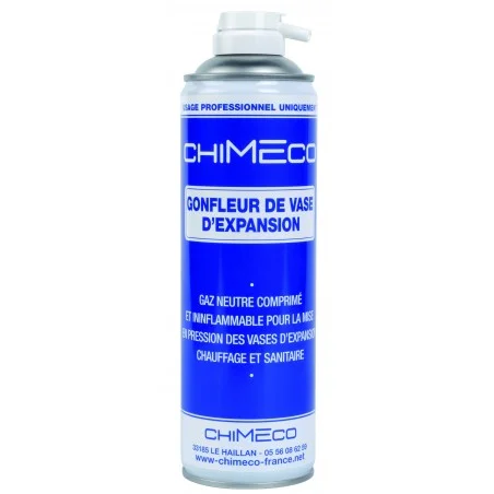 Aérosol gonfleur de vase d'expansion