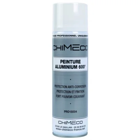 Bombe peinture aluminium 600° C