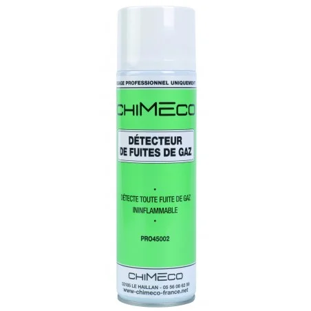 Aérosol de détection de fuites de gaz