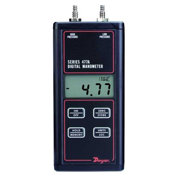 Manomètre digital 0-100Mbar Dwyer 477AV-2