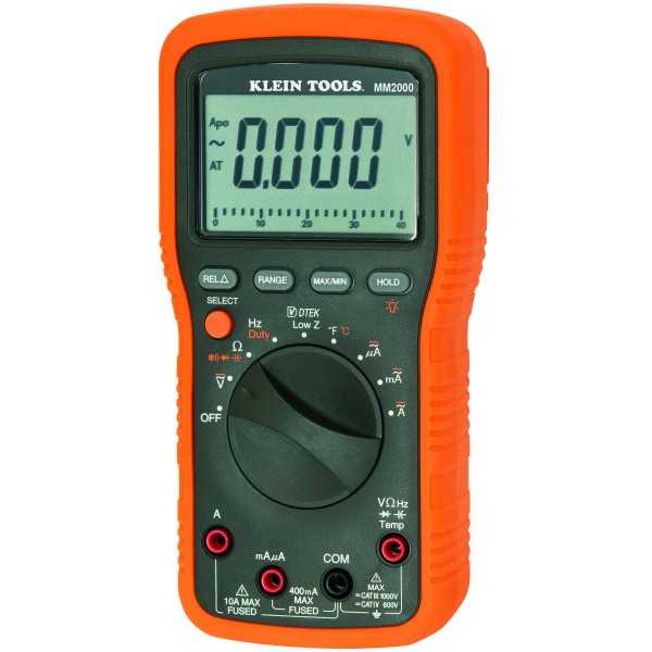 Multimètre TRMS automatique MM2000
