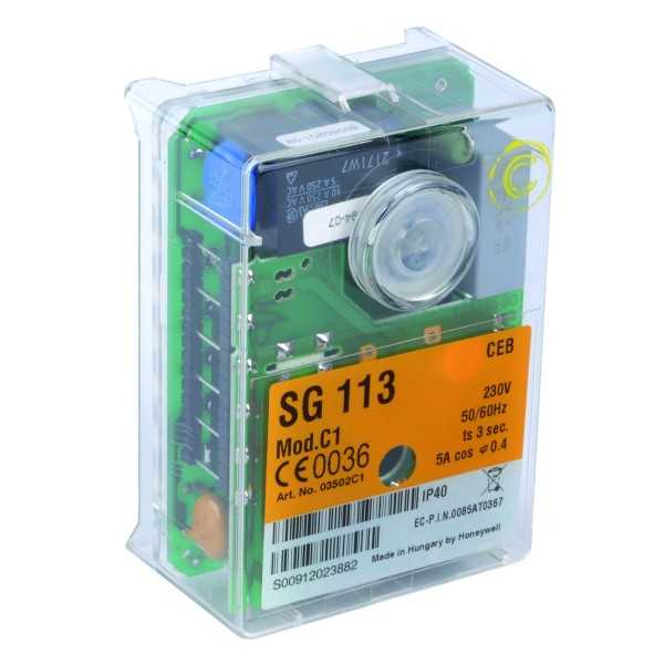 Boîte de contrôle SG 113