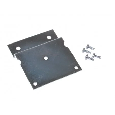 Equerre fixation métallique en forme de S