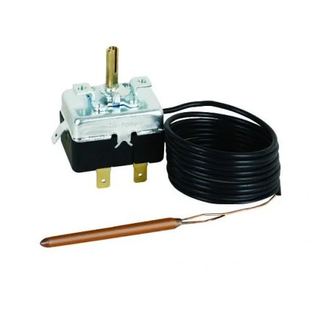 Aquastat réglage ext.-35/+35°C capi.1,5m +bouton+collerette