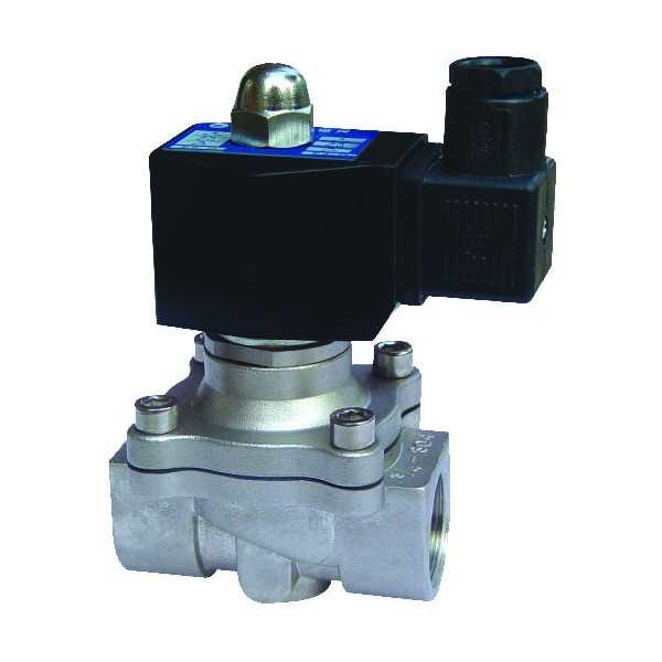 Electrovanne inox 3/8\' NF action directe