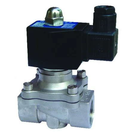Electrovanne inox 3/8\' NF action directe