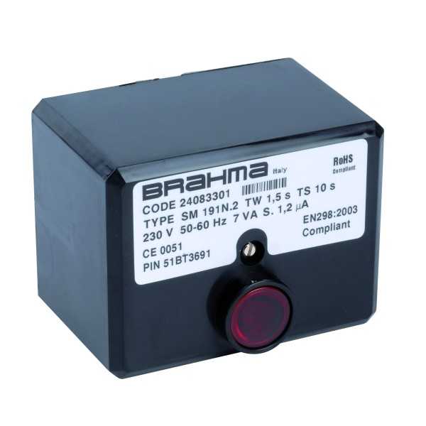 Boîte de contrôle SM 191.2 - Réf 24083301