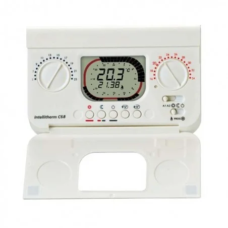 Journalier avec bouton réglage C68 blanc