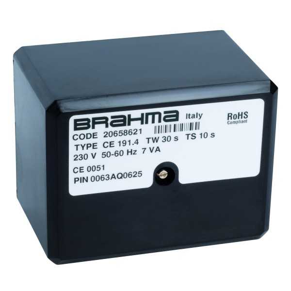 Boîte de contrôle CE 191.4 - Réf 20658621