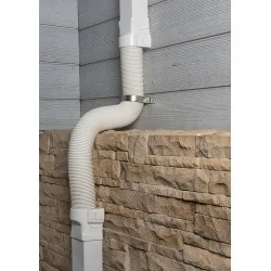 Kit raccordement goulottes flexible 80 mm