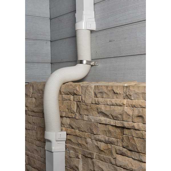 Kit raccordement goulottes flexible 80 mm