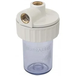 Filtres en plastique coudé