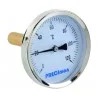 Thermomètre inox raccordement axial D.65 de 0 à 120°C L.5 cm