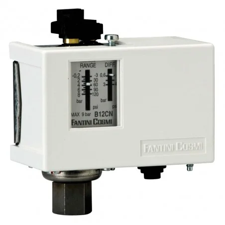 Pressostat de réglage B12DN 5-16 bar