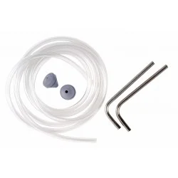 Climaset avec flexible silicone tubes métalliques coudés