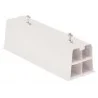 Paire de support de sol 1000 mm - Blanc