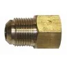 Unions droits mâle/femelle SAE 1/2\' - 1/4\'