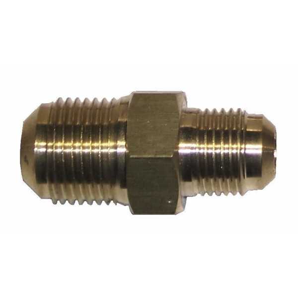 Union droit réduit double dudgeon 1/4\' - 1/2\'