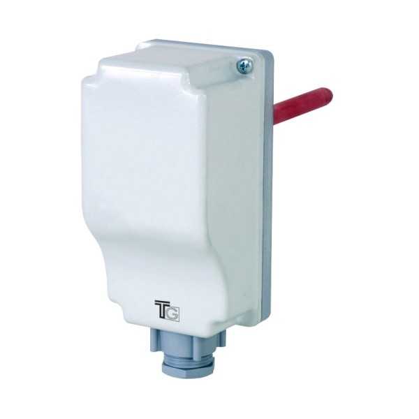 Aquastat plongeant de 0 à 90° avec réglage interne