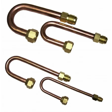 Tube coudé 180° 3/8