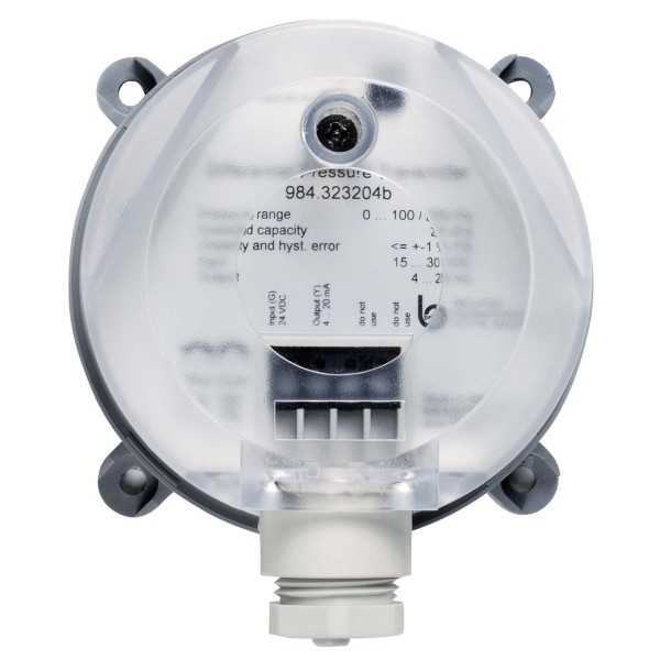 Transmetteur de pression 0-5/0-10 Mbar 984A543704