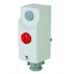 Aquastat d'applique de sécurité 30 - 70°C avec réarment manuel