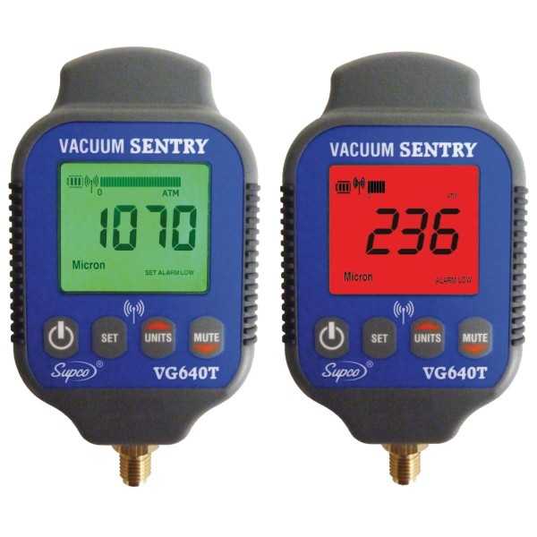Vacuomètre + alarme VG64OT