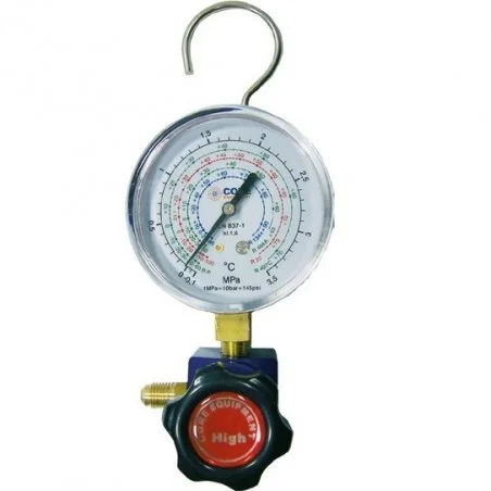 By-pass 1 voie avec manomètre Ø 80 mm pour vide 05003010