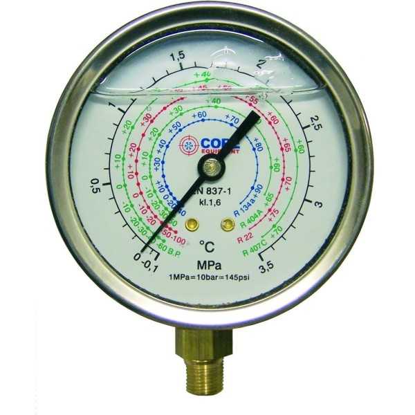 Mano gly inox R407 BP 07002040