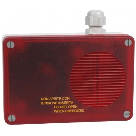 Alarme sonore avec flash 24V