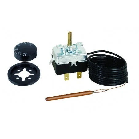 Aquastat de réglage de 0-90° capillaire L.1500 mm