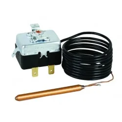 Aquastat avec capillaire de 0 à 90° avec réglage interne tournevis