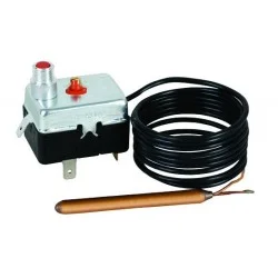 Aquastat de sécurité fixe 110°C avec réarmement manuel