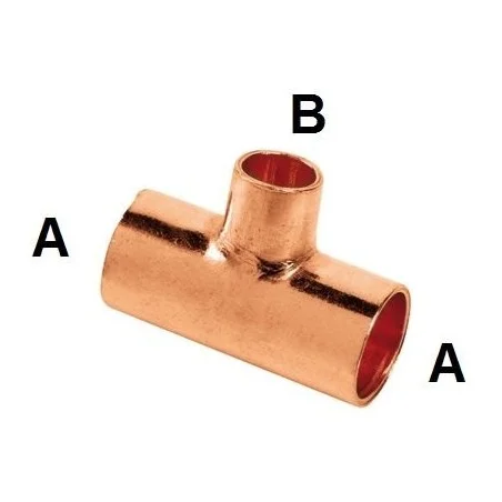 Té réduit FFF 7/8x7/8x5/8\'