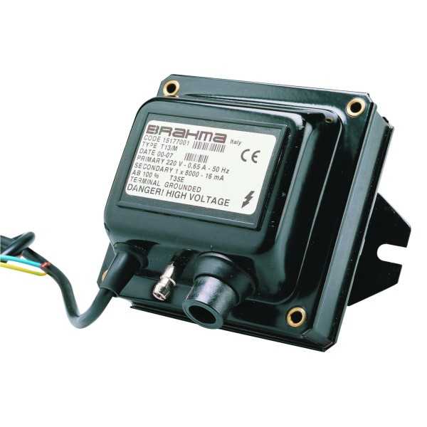 Transformateur d'allumage fioul type T16MC