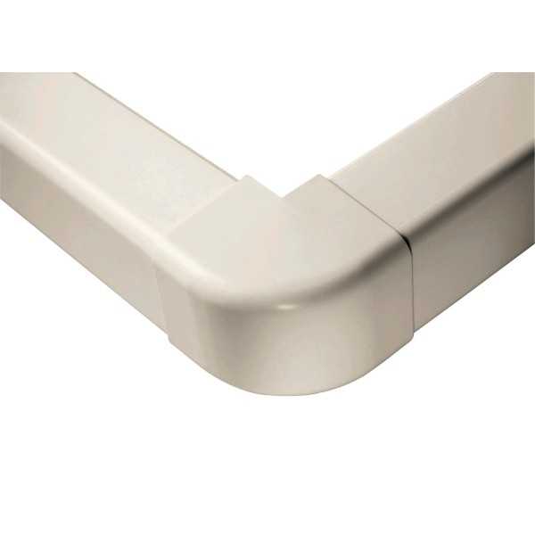 Extérieurs d\'angle 90° 80 mm blanc pur