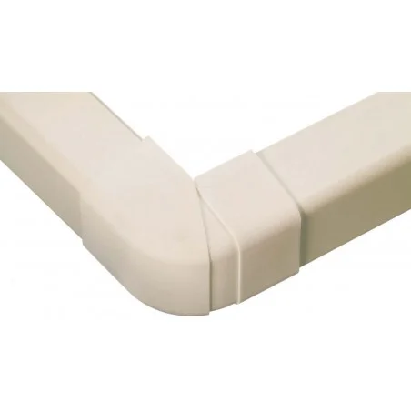 Extérieurs d\'angle 70-120° 80 mm blanc pur