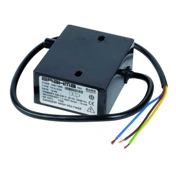 Transformateur d'allumage gaz type TC1 100%