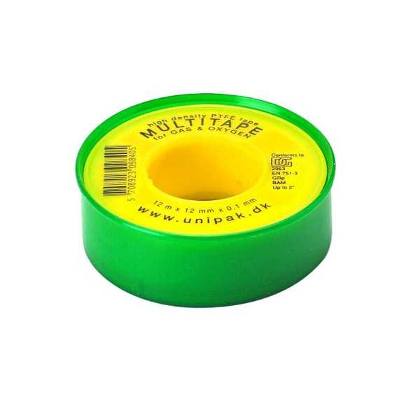 Teflon® PTFE MULTITAPE Gaz/Vapeur ruban de filetage UNIPAK
