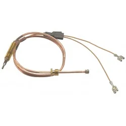Thermocouple Dérivation (2 fiches femelles) L.600mm