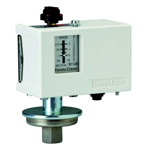 Pressostat B12ANY 0,82-0 bar
